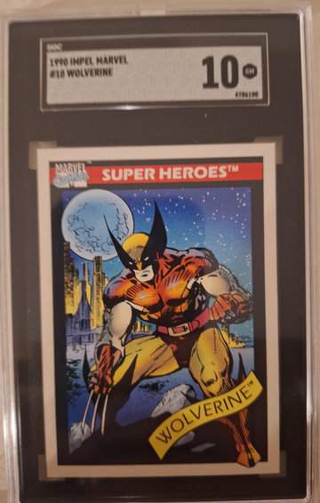1990 Marvel Wolverine #10 SGC 10