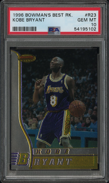 1996 Bowman's Best Kobe Bryant PSA 10 #R23