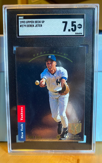 1993 SP Derek jeter SGC 7.5