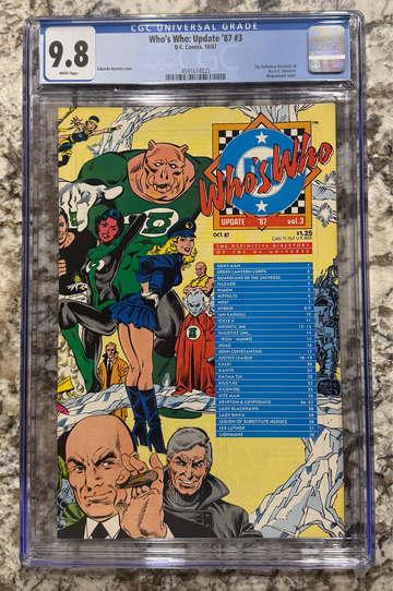 Who’s Who Update ‘87 #3 CGC 9.8