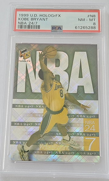 1999 UD HoloGrFX Kobe Bryant NBA 24/7 #N8