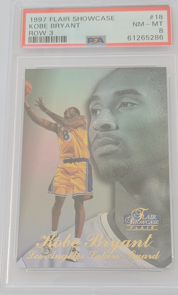 1997 Flair Showcase Kobe Bryant Row 3 #18