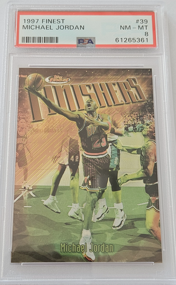 1997 Finest Michael Jordan #39