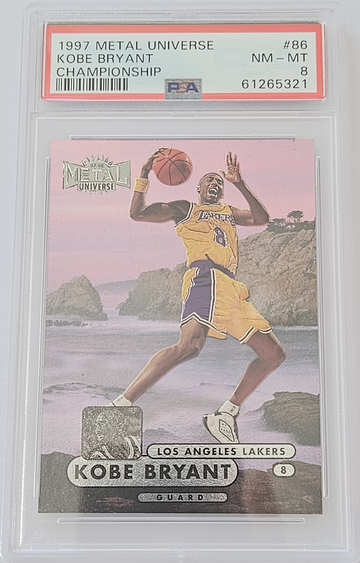 1997 Metal Universe Kobe Bryant Championship #86