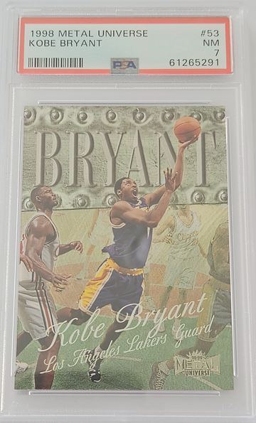 1998 Metal Universe Kobe Bryant #53