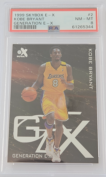 1999 Skybox E-X Kobe Bryant Generation E-X #2
