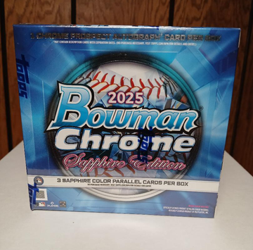 2025 Bowman Chrome Sapphire Sealed Box