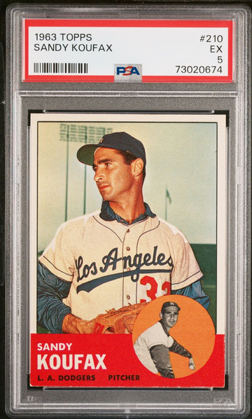 Sandy Koufax - 1963 Topps 