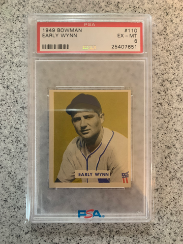1949 Bowman Early Wynn - PSA Rookie