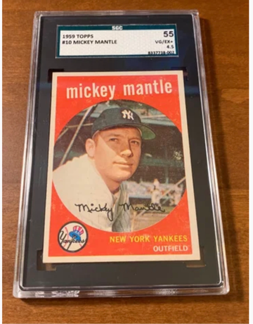 1959 Topps - Mickey Mantle 
