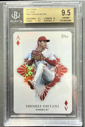 2023 shohei ohtani topps aces bgs 9.5