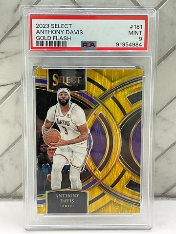 2023-24 Panini Select Anthony Davis Premier Gold /10