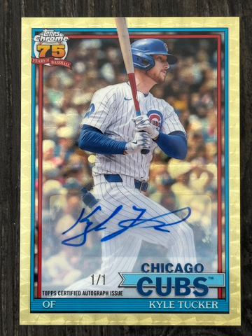 2026 Topps Series 1 Silver Pack Superfractor Auto 1/1