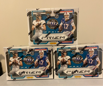 Lot of 3 - 2021 Panini Prizm Football Blaster Box New Factory Sealed
