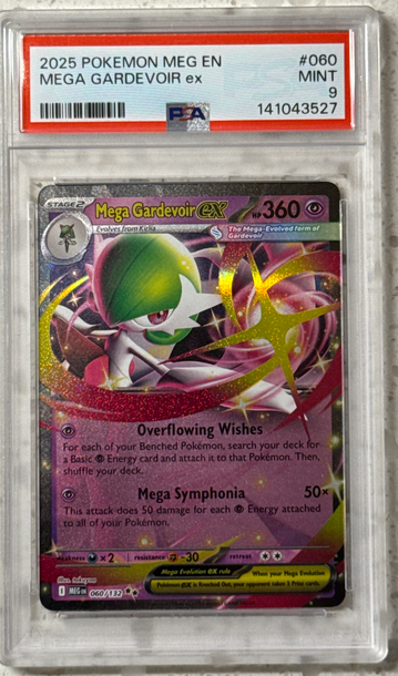 2025 Pokemon Mega Evolutions Mega Gardevoir PSA 9