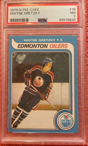 Wayne Gretzky 1979 O-PEE-CHEE-PSA 7