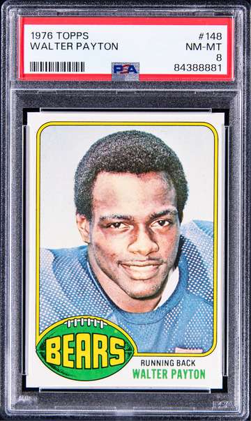 1976 Topps Walter Payton Rookie PSA 8 NM-MT