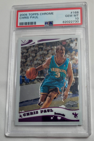 2006 TOPPS CHROME CHRIS PAUL PSA 10