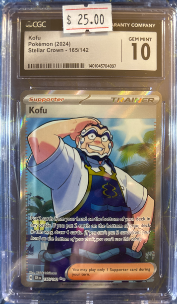 2024 Pokémon Kofu Stellar Crown 165/142 CGC 10 Gem Mint