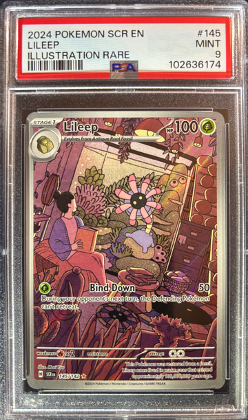 2024 Pokémon Lileep Stellar Crown 145/142 PSA 9 Mint 