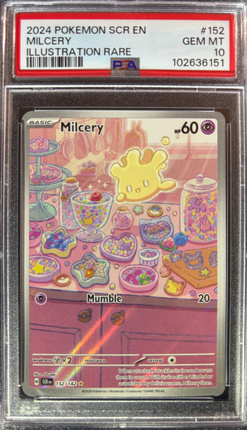 2024 Pokémon Milcery Stellar Crown 152/142 PSA 10 Gem Mint 
