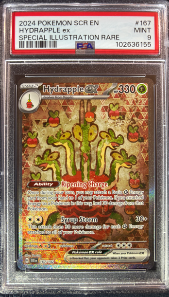 2024 Pokémon Hydrapple ex Stellar Crown 167/142 PSA 9 Mint