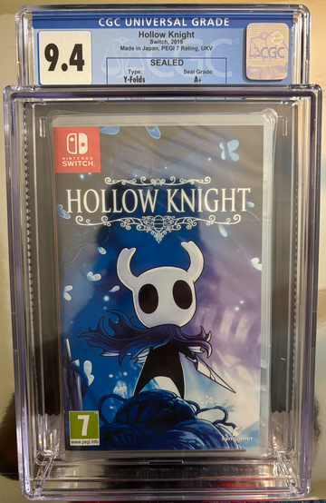 2019 Hollow Knight Nintendo Switch CGC 9.4