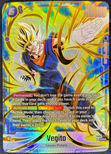 2024 Dragon Ball Super CCG Vegito Ultra Limit FB04-130 Secret Rare*