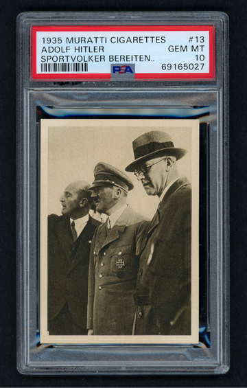 1935 Muratti Adolf Hitler #13 PSA 10 GEM MT !!!!!!!