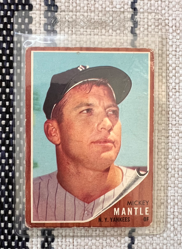 1962 Topps Mickey Mantle New York Yankees #200 *Original Vintage