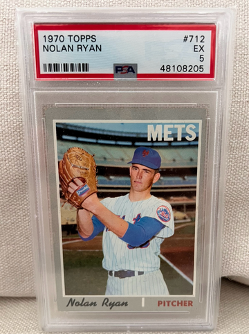 1970 Topps NOLAN RYAN #712 PSA 5 EXCELLENT