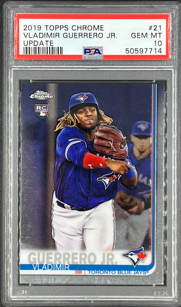 2019 Topps Chrome Update Vladimir Guerrero Jr. PSA 10