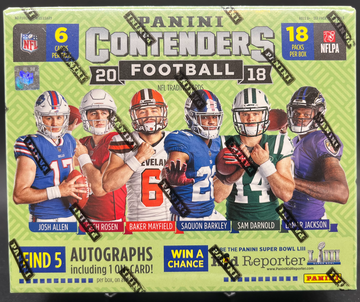 2018 Panini Contenders football hobby box