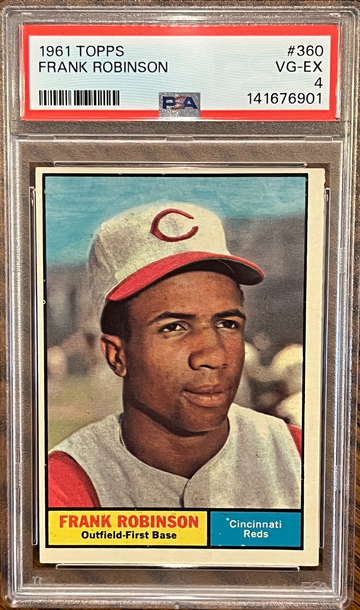 1961 Topps # 360 Frank Robinson PSA 4