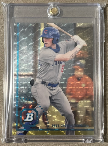 Pete Crow-Armstrong 2022 Bowman Heritage Superfractor 1/1 Cubs