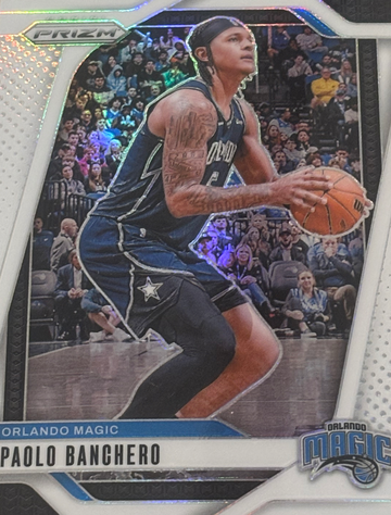 PAOLO BANCHERO 2024-25 PANINI PRIZM NBA WHITE ORLANDO MAGIC #183 /175