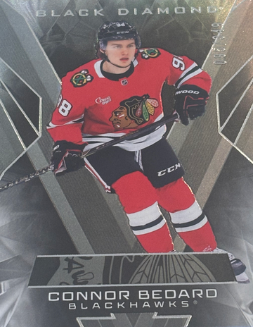 CONNOR BEDARD 2025-26 BLACK DIAMOND HOCKEY /349 #BDB-CB