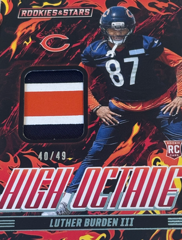 2025 Rookies And Stars High Octane Luther Burden /49