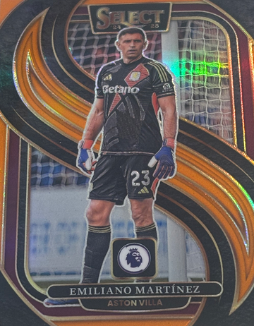 2024-25 Select Premier League Emiliano Martinez Orange #/75
