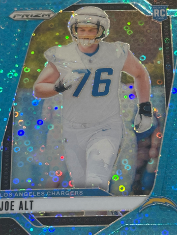 2024 Panini Prizm Football Joe Alt RC Rookie No Huddle Blue /99