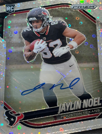 JAYLIN NOEL 2025 PANINI PRIZM ROOKIE AUTOGRAPH NO HUDDLE RC AUTO