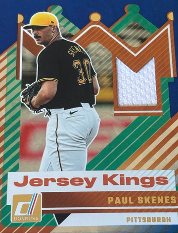 2025 Panini Donruss - Jersey Kings Paul Skenes #JK-PS Blue Ice