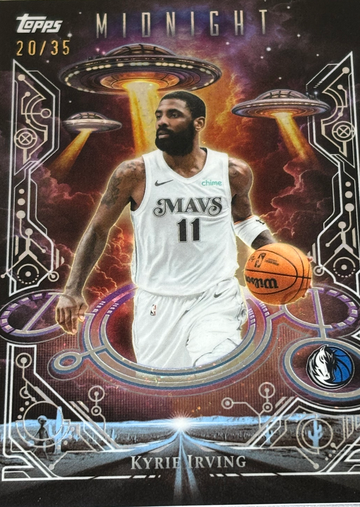2025-26 Topps Midnight Kyrie Irving Daydreamers Winter Solstice /35