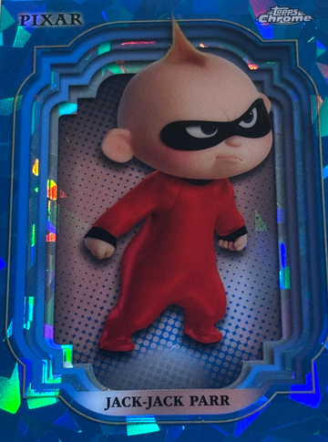 2024 Topps Chrome Disney Sapphire Jack-Jack Parr #99 The Incredibles Sapphire