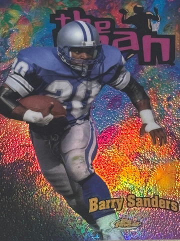 Barry Sanders 2024 Topps Finest The Man #TM-15 Detroit Lions