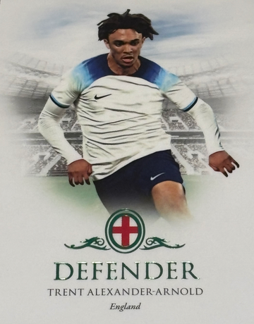 2023 Futera Unique World Football Soccer Trent Alexander-Arnold Emerald /25