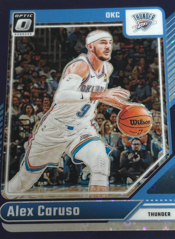 2024-25 Panini Donruss Optic - Alex Caruso #28 Purple Fast Break Prizm /99