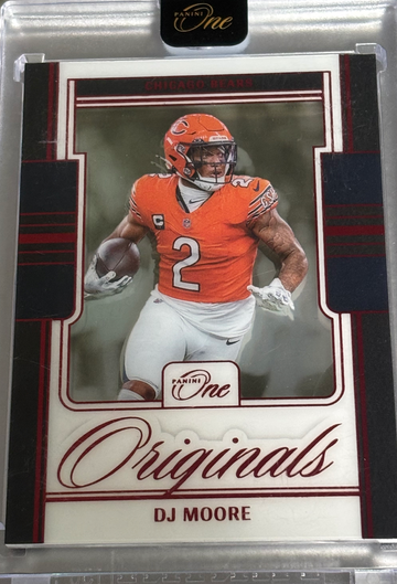 2024 PANINI ONE ONE ORIGINALS RED #OO-DME DJ MOORE /49