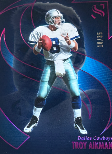2025 Panini Silhouette Troy Aikman #41 Cowboys /35 NFL Football
