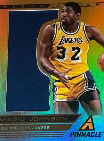 2013-14 Pinnacle #81 Magic Johnson Clear Vision 1st Quarter